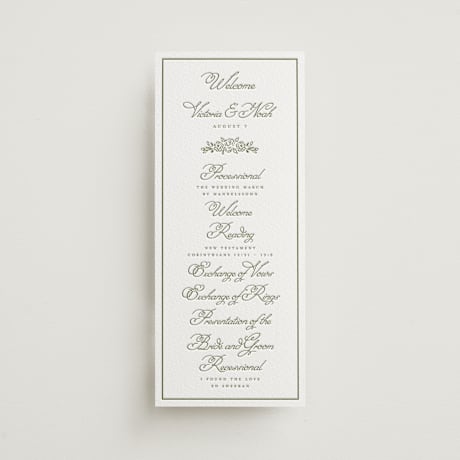 Letterpress Long Programs
