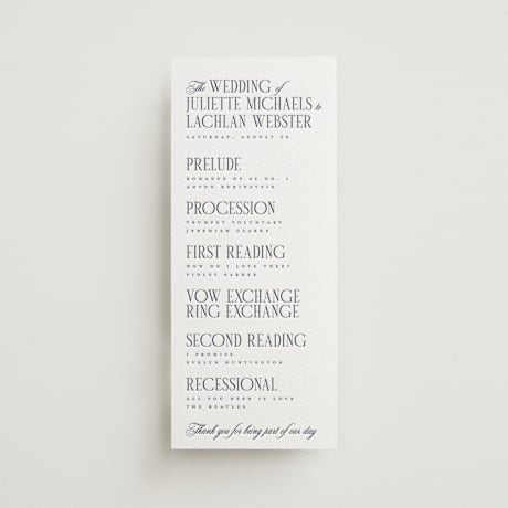 Letterpress Long Programs