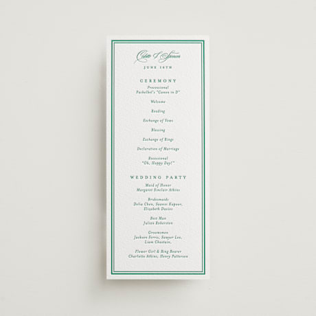 Letterpress Long Programs