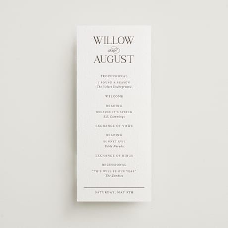 Letterpress Long Programs