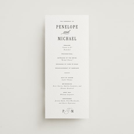 Letterpress Long Programs