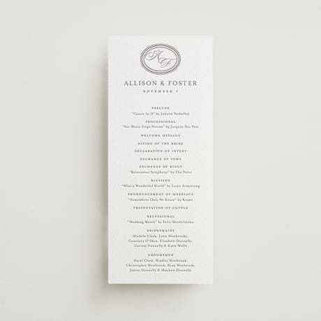 Letterpress Long Programs