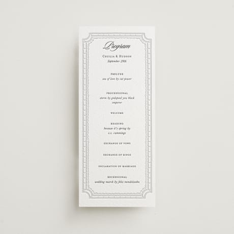 Letterpress Long Programs