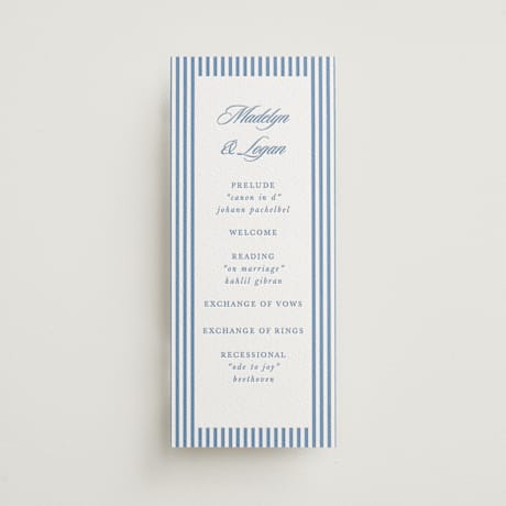 Wedding Programs