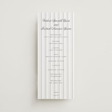 Wedding Programs