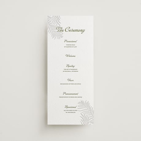 Letterpress Long Programs