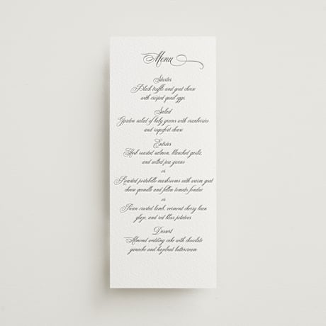 Long Menus