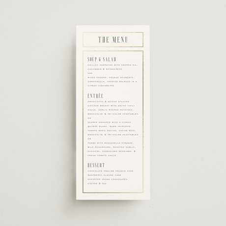 Long Menus