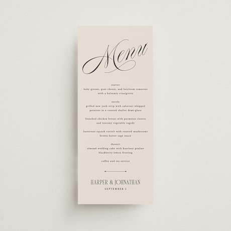 Long Menus