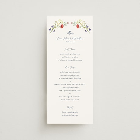 Long Menus