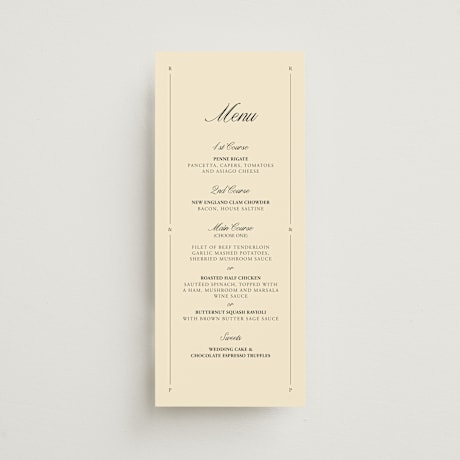 Long Menus