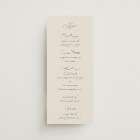 Long Menus
