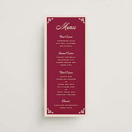 Long Menus