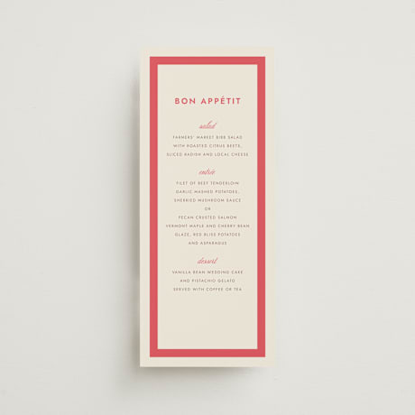 Long Menus