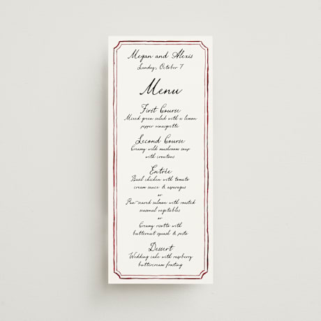 Long Menus