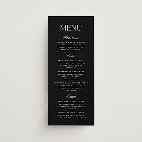 Long Menus