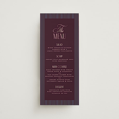 Long Menus