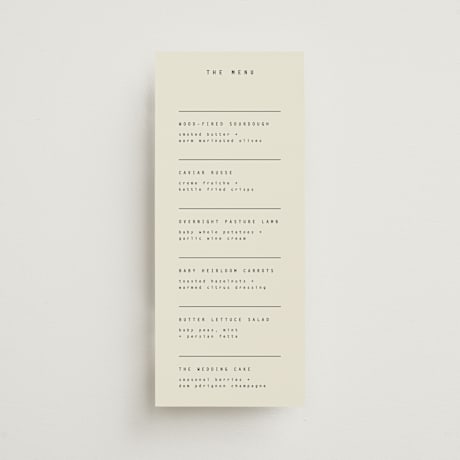 Long Menus
