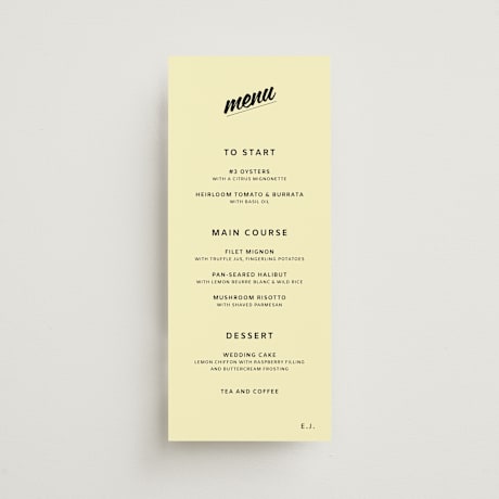 Long Menus