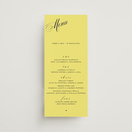 Long Menus