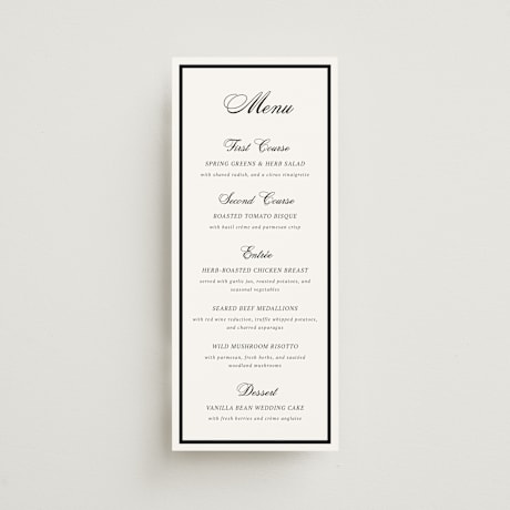 Long Menus