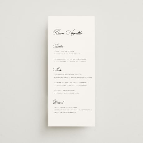 Long Menus