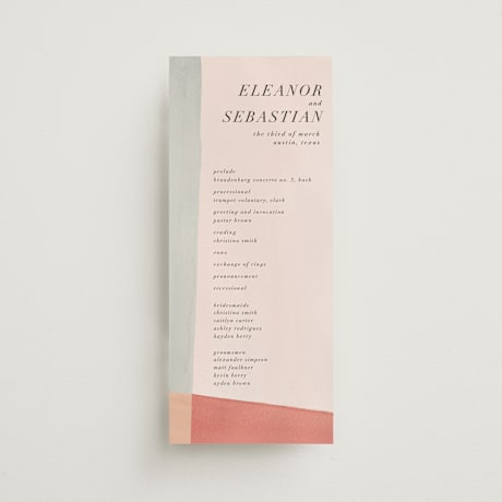 Wedding Programs