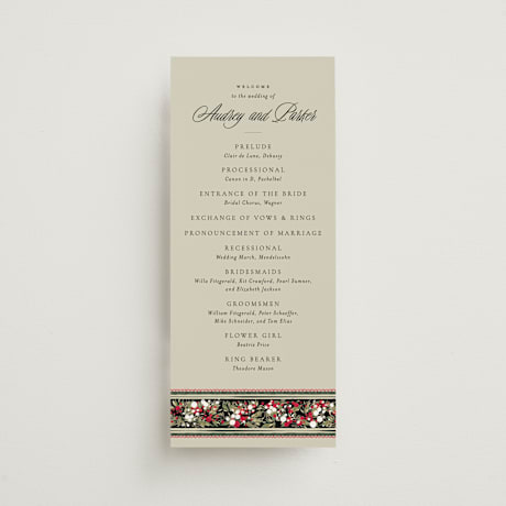Wedding Programs