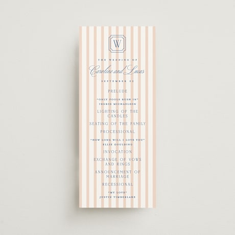 Wedding Programs