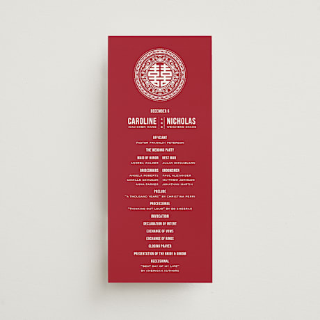 Wedding Programs