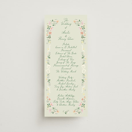 Wedding Programs