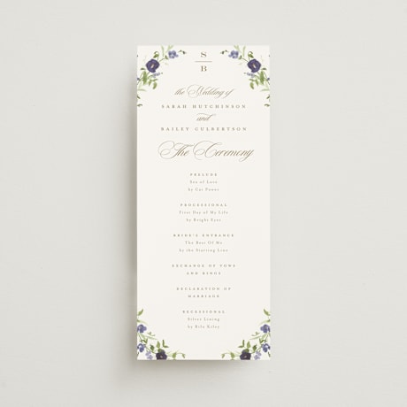 Wedding Programs