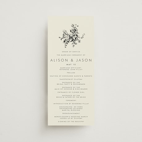 Wedding Programs