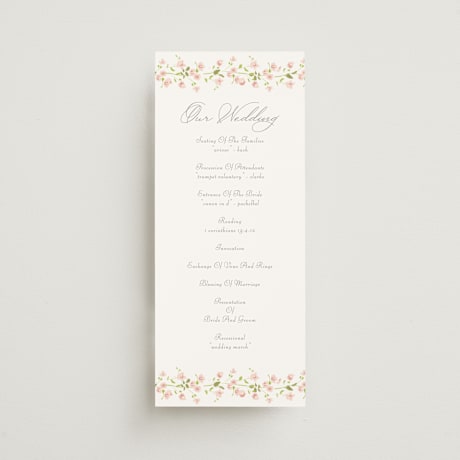 Wedding Programs
