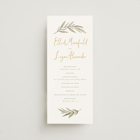 Wedding Programs