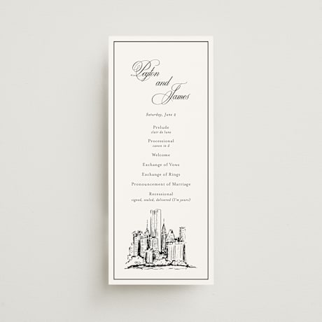 Wedding Programs