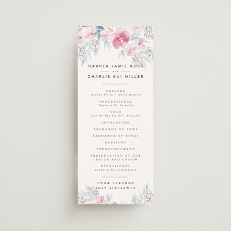 Wedding Programs
