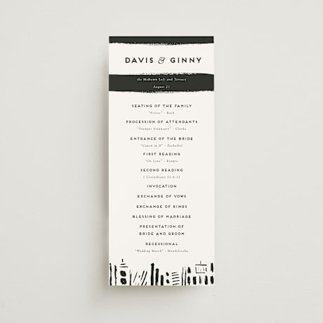 Wedding Programs