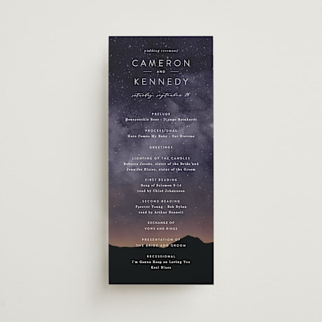 Wedding Programs