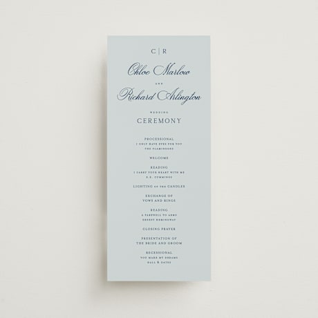 Wedding Programs