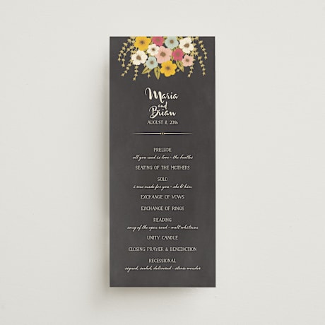 Wedding Programs