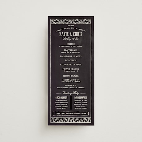 Wedding Programs