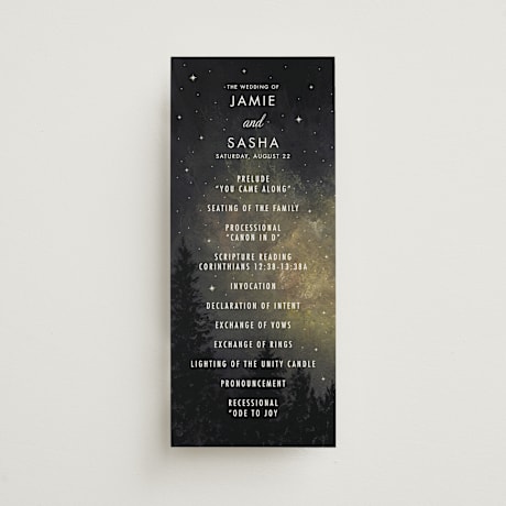 Wedding Programs