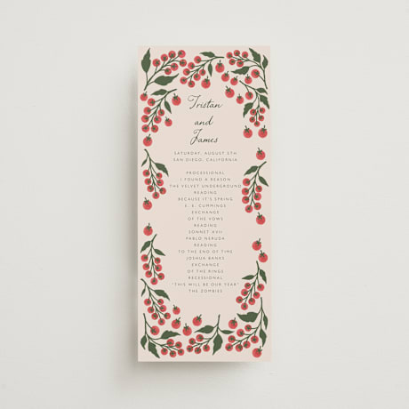 Wedding Programs
