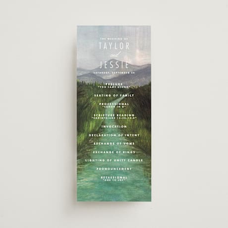 Wedding Programs