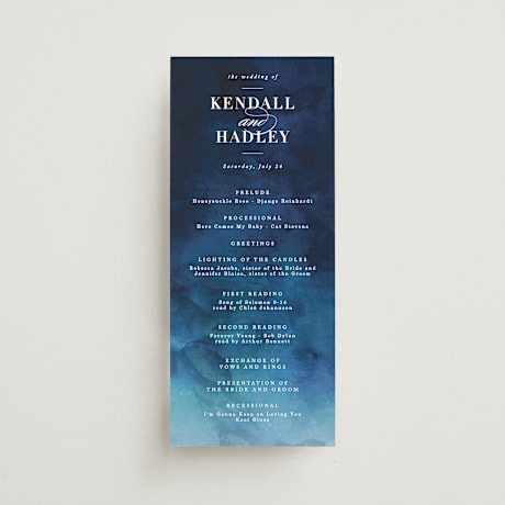 Wedding Programs