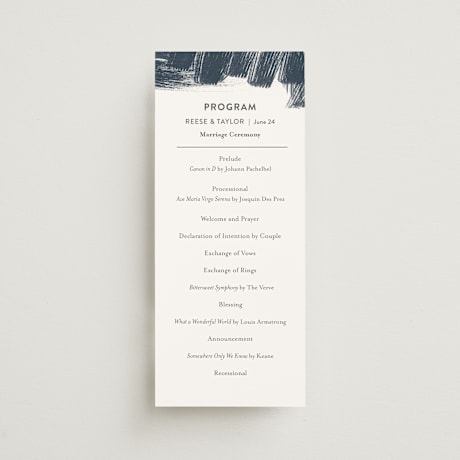 Wedding Programs