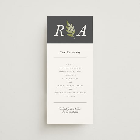 Wedding Programs