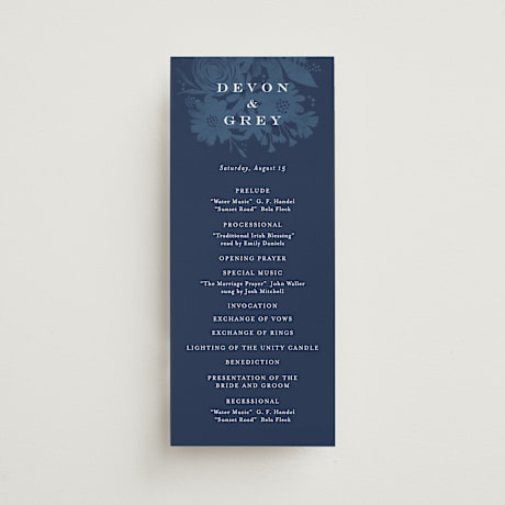 Wedding Programs