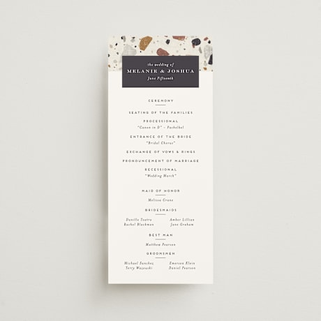 Wedding Programs